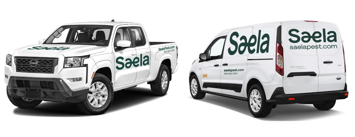 Saela trucks on a Vancouver route